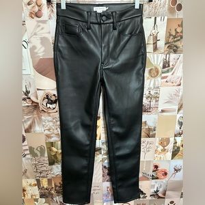 Good American Leather Pants
